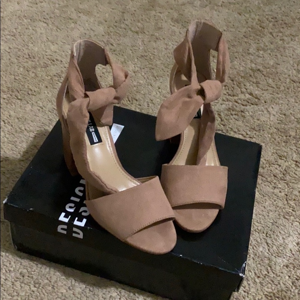Heeled sandals